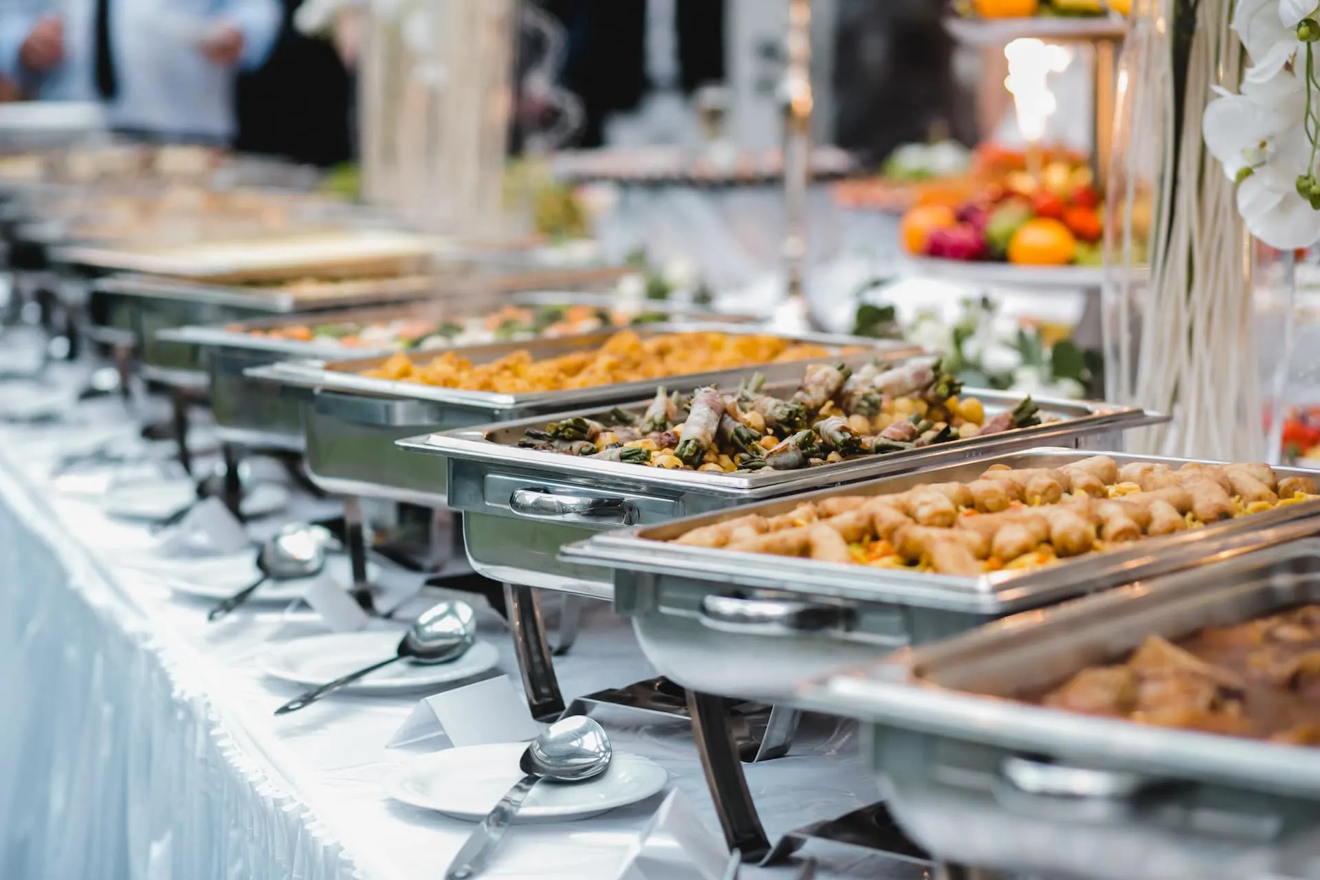 Syrisch cateringbuffet van Bloem van Syria